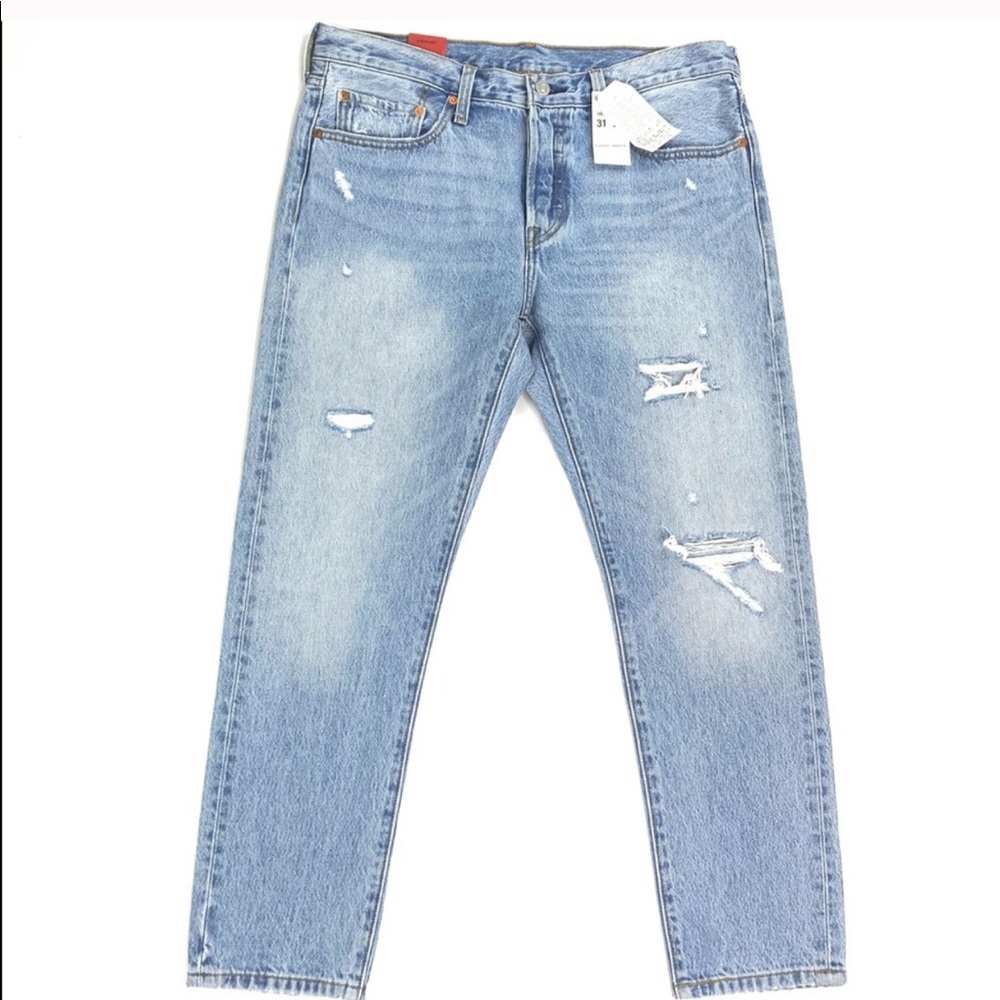 NIB Levi’s 501 taper jeans 31